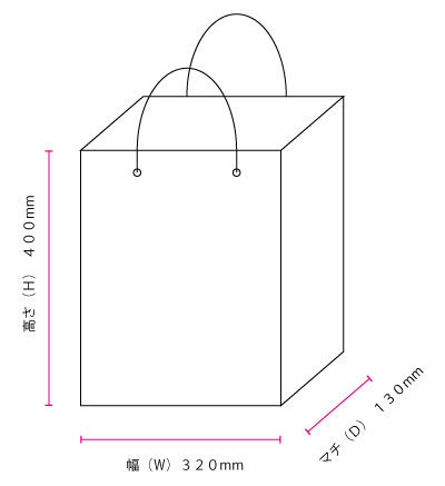 手提げ袋 紙袋テンプレート作成方法 元dtpデザイナーのイラストレーター講座 Illustrator